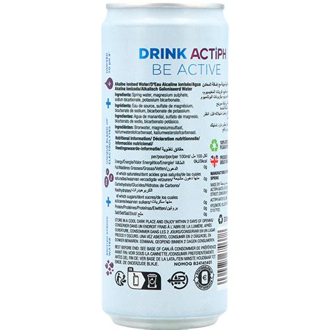 ActiPH Eau Alcaline Ionisée 330ml 2