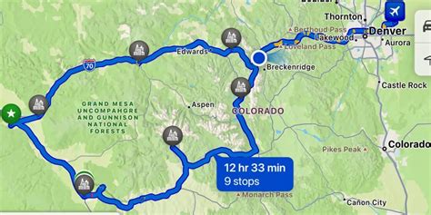 Colorado Road Trip Itinerary Canyons Hot Springs Wineries