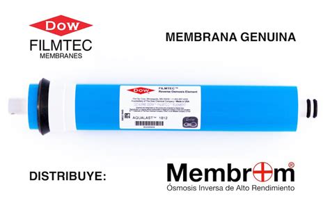 Membrana GENUINA DOW FILMTEC 50GPD TW30 1812 50 HR Osmosis Inversa