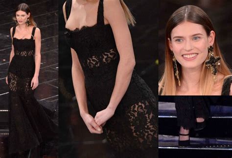 Bianca Balti A Sanremo 2013 Il Nude Look Per La Finale