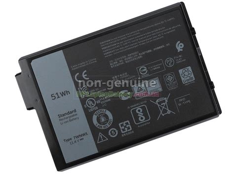 Battery For Dell Latitude Rugged Laptop Wh Replacement Dell