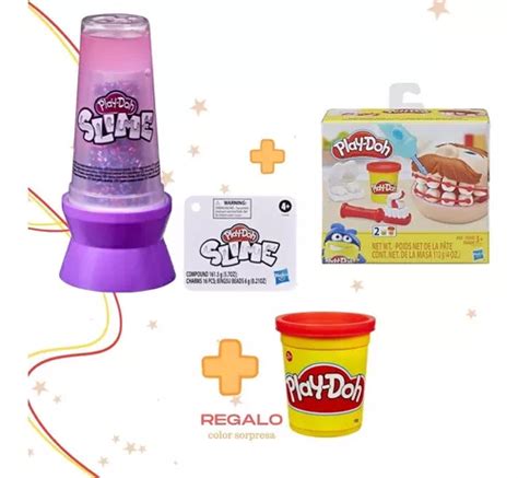 Play Doh Jelly Lamp Lámpara Lava Mini Dentista Bromista Meses sin