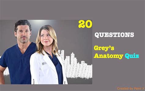 Greys Anatomy Quiz