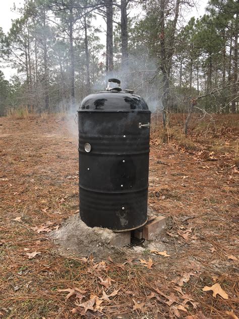 Barrel Smoker Homemade R Bbq