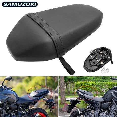 Motorcycle Black Seat Rear Pillion Passenger Rear Seat Assy For Yamaha