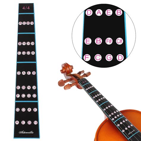 Buy 44 Violin Fingerboard Sticker Fretboard Note