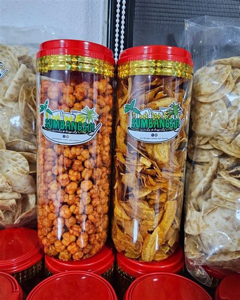 Kerepek Pisang Jagung Pedas Dan Tempeh Bawang Puteh Food Drinks