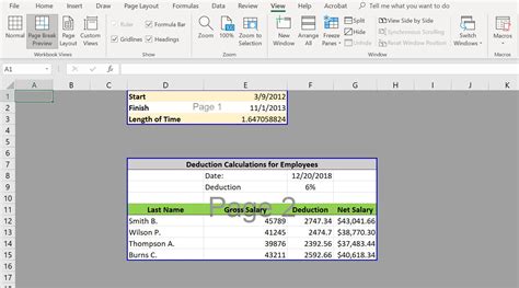 How To Set Printable Area In Excel