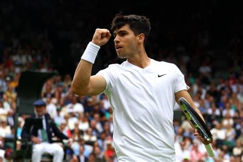 Carlos Alcaraz R Ussit Son Entr E En Lice Wimbledon