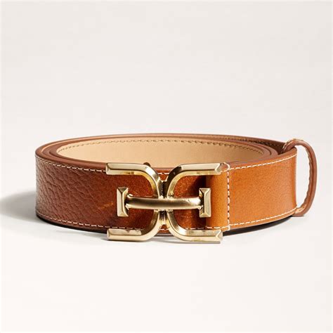 Sam Edelman Logo Stitch Belt Women S Belts