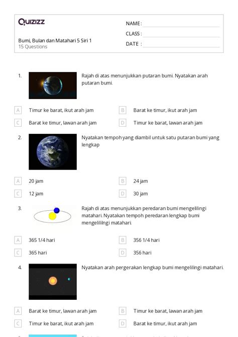 Lembar Kerja Waktu Ke Jam Untuk Kelas Di Quizizz Gratis Dapat