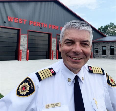 West Perth Fire Chief Reflects On Decade Serving Community Mitchell