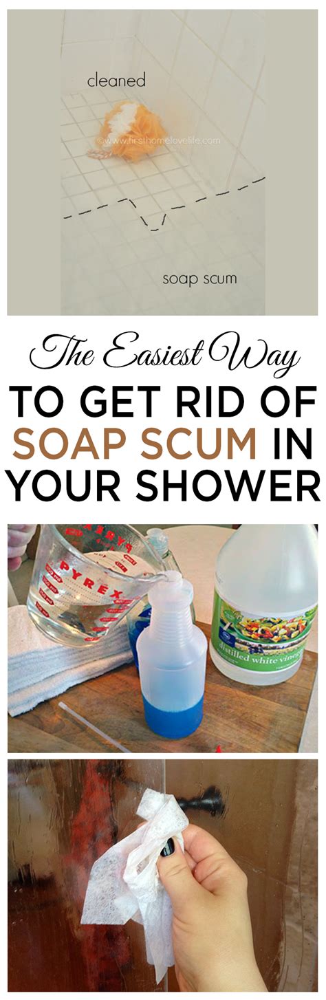 The Easiest Way To Get Rid Of Soap Scum In Your Shower Wrapped In Rust