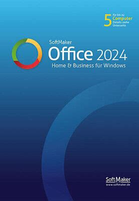 Softmaker Office 2024 Home Business Lizenz für 5 PCs PC