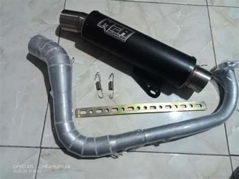 Knalpot Racing Corong Copy WRC COATING SUNBLAST COBRA Inlet 38 Dan