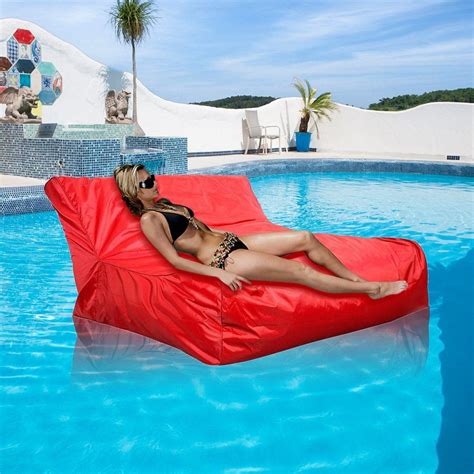 Yosoo Floating Bean Bag Cover Waterproof Swimming Pool Floats Bean Bags