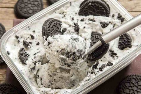 Homemade Oreo Ice Cream Stay At Home Mum