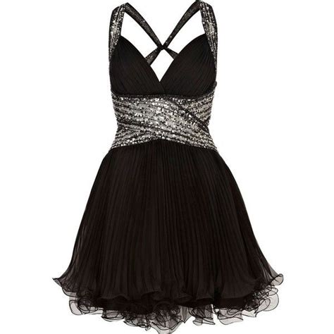 River Island Black Forever Unique Embellished Dress Liked On Polyvore