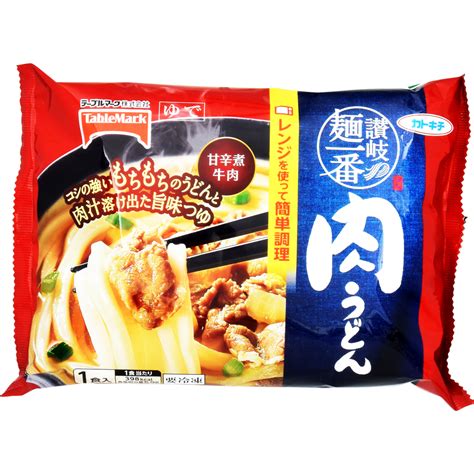 ゆめデリバリー Youme Delivery ゆめタウン公式ネットスーパーテーブルマーク 讃岐麺一番肉うどん 冷凍食品・アイス