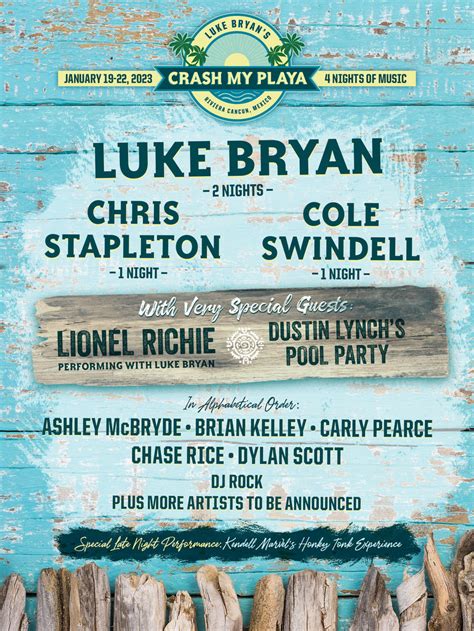 Luke Bryans Crash My Playa Set For January