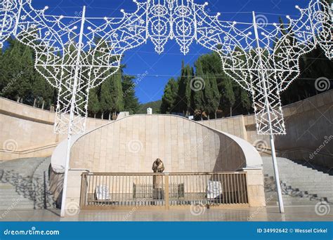 Capelão Pio Em San Giovanni Rotondo Itália Foto de Stock Imagem de