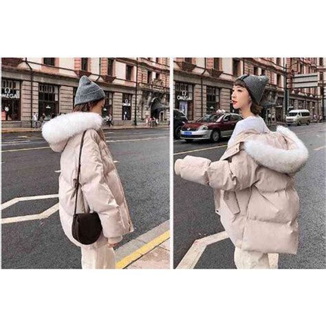 Buy Winter Jacket Women Parkas Hooded Winter Coat Women Loose Parka Fur