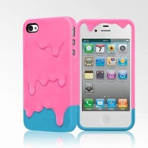 Чехол мороженое Ярко розовое Ice Cream Hot Pink для IPhone 4&4s | Cute ...