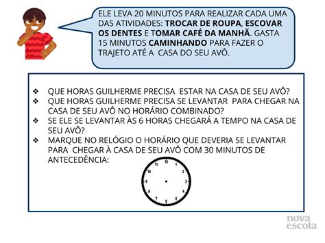 Resolução De Problemas Envolvendo O Tempo Planos De Aula 2º Ano