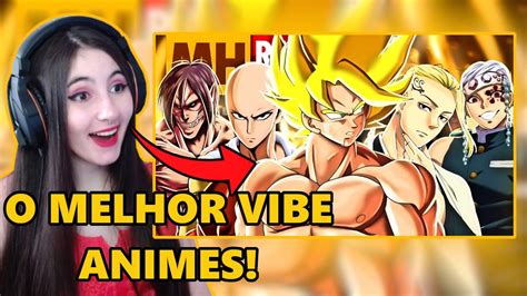 REACT Vibe Animes 5 Animes Prod Sidney Scaccio MHRAP YouTube