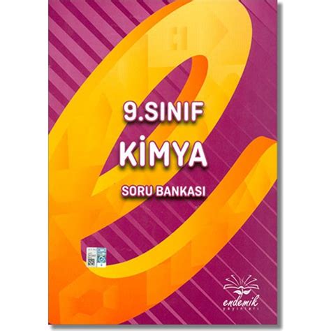 Endemik S N F Kimya Soru Bankas Kitab Ve Fiyat