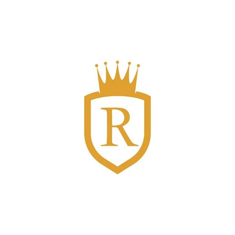 Premium Vector Letter R Royal Logo Vector Icon Illustratin