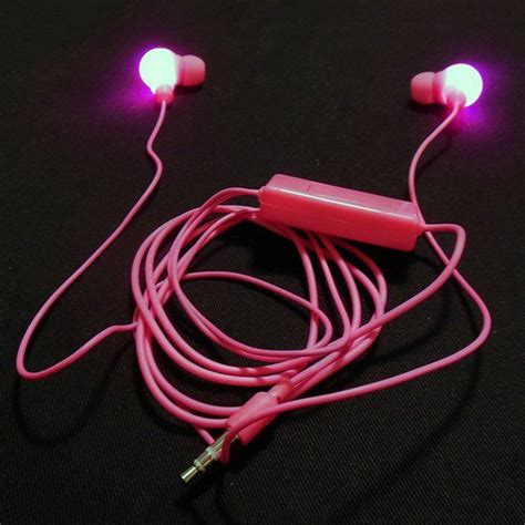 Powerbudz Led Earbuds 15 Earbuds Light Up Headphones Cool Gadgets