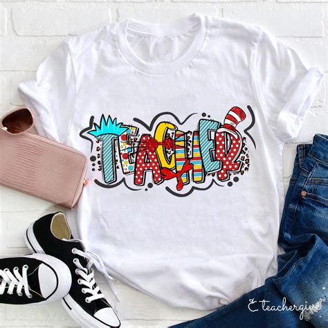 Teachergive Rich Patterns Teacher Life Teacher T Shirt Sale