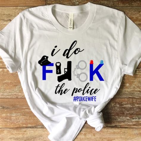 Police Wife Shirt Etsy