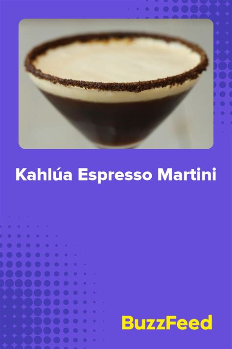 Kahlúa Espresso Martini Espresso Martini Recipe Espresso Martini Espresso Martini Recipe Kahlua