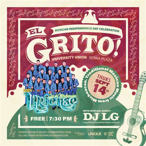 El Grito Mexican Independence Day Concert – Sacramento