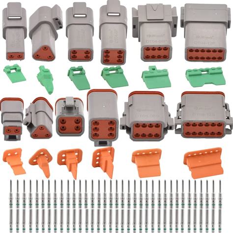 Jrready St Dt Deutsch Connector Kit Pin Gray Ip