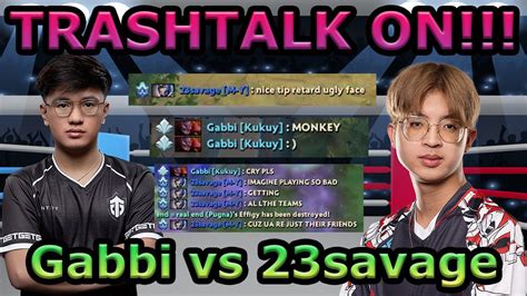 GABBI Vs 23savage TRASHTALK ON SOLID NAPIKON SA TIP Kuku Stream W