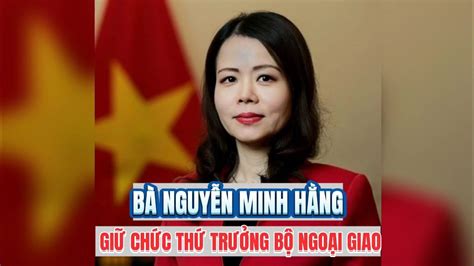 B Nguy N Minh H Ng Gi Ch C Th Tr Ng B Ngo I Giao Youtube