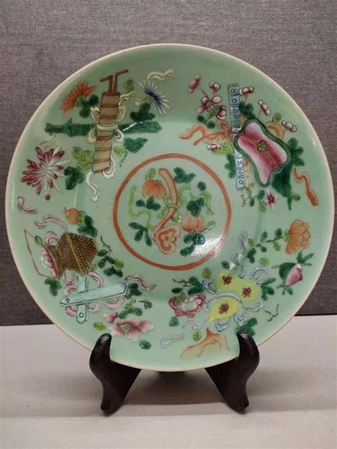 Plate Canton Porcelain Famille Rose Enamels Catawiki