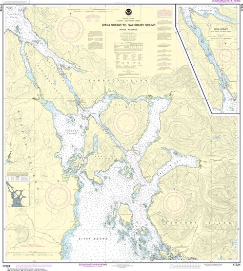 Nautical Charts Tagged "Southeast Alaska" - Captain's Nautical Books ...