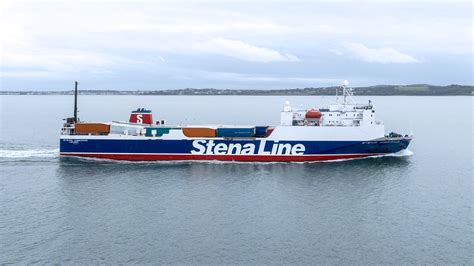 Stena Hibernia Freight Vessel Between Belfast And Heysham Stena