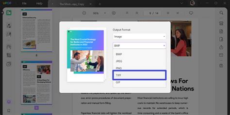 Convert PDF To TIFF Fast And Easy UPDF