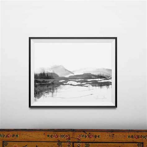 Abstract Landscape Painting Instant Download Art Landscapes Etsy