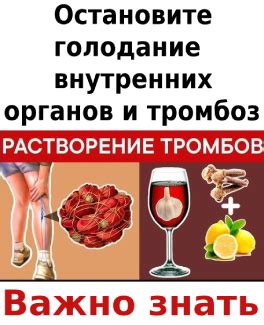 8 продуктов, которые разжижают кровь и способны предотвратить тромбоз ...
