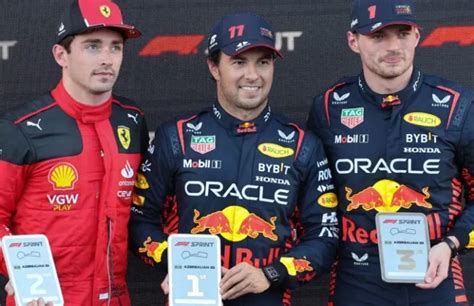 Checo P Rez Hace Historia Gana La Carrera Sprint Del Gp De Azerbaiy N