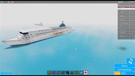 Roblox Sinking Ship Timelapse Cruise Ship Youtube