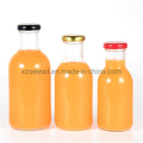 Oz Oz Oz Hot Sauce Glass Stout Bottles With Leak Proof Screw Caps For Milk Beverages Oil