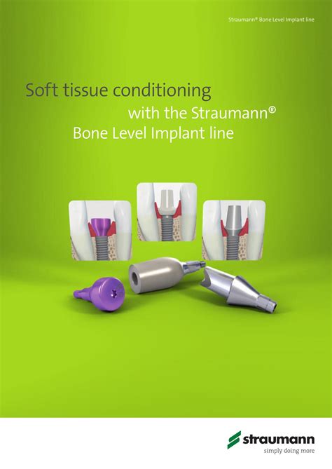 Download Straumann® Bone Level Implant Line Soft Tissue Conditioning