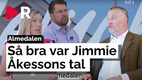 Live Riks Kommenterar Jimmie Åkessons Tal Youtube